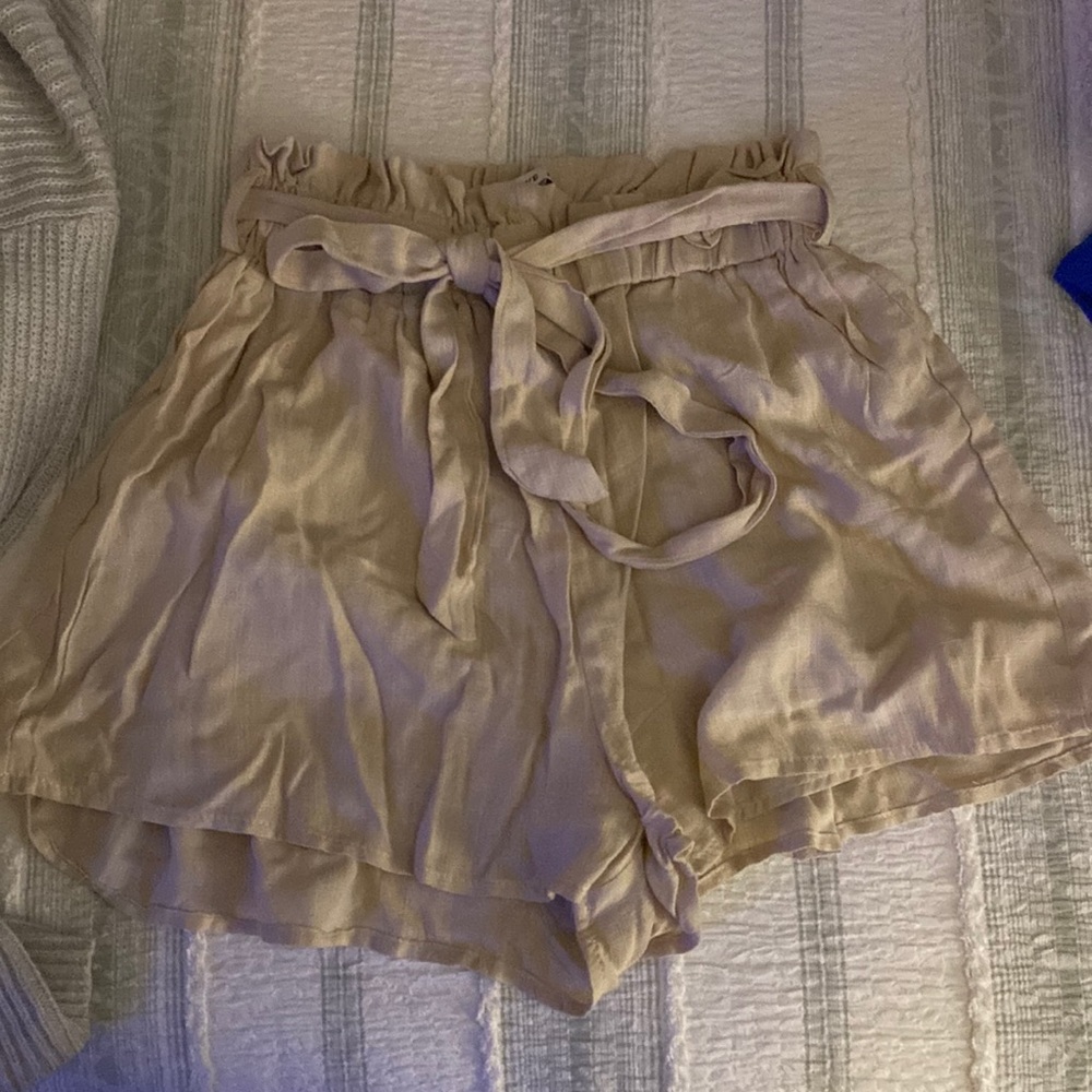 Paper bag shorts